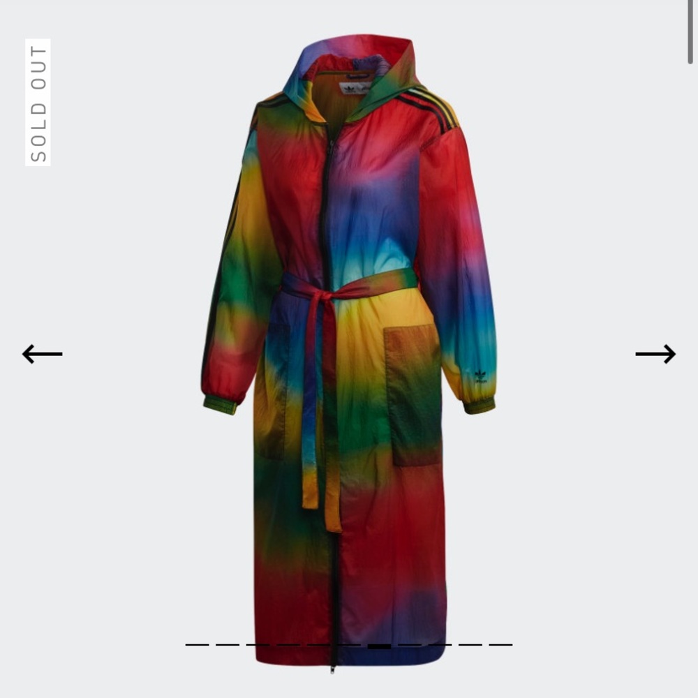 Multicolor Paolina  Russo Coat by Adidas